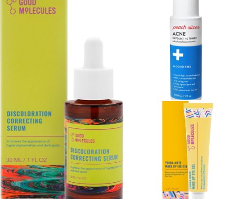 Favorite Skincare Products cover photo collage