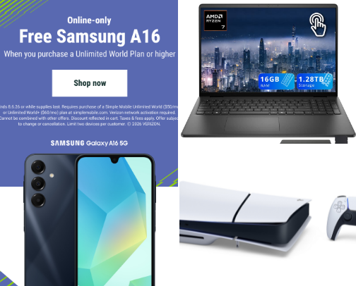 Tech cover photo collage