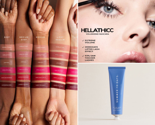 My favorite beauty recs cover photo collage