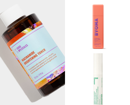 Current everyday skin + makeup cover photo collage