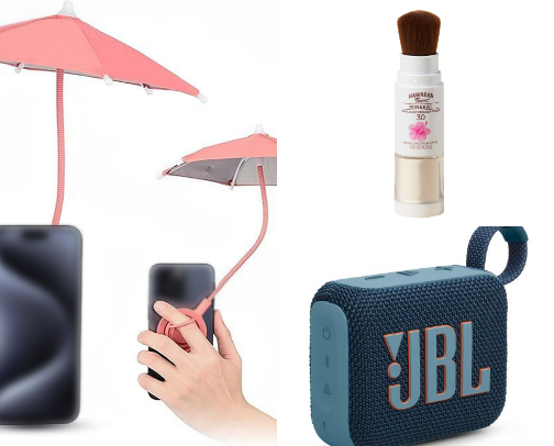 Pool/Beach Must Haves cover photo collage