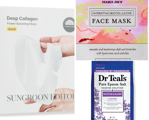 indulgent self care day cover photo collage