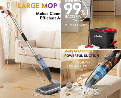 🧹 Cleaning Favorites That Actually Make Chores Easier cover photo collage