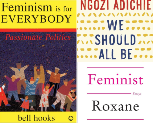 Must-Read Books for Feminists cover photo collage