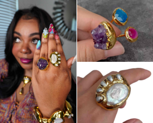 My Jewelry Collection cover photo collage