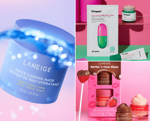 Skin care✨ cover photo collage