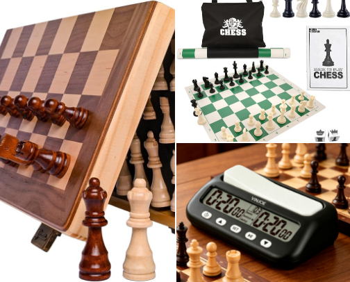 Chess Starter Kit Essentials: Top Amazon Picks for Central Florida Families cover photo collage