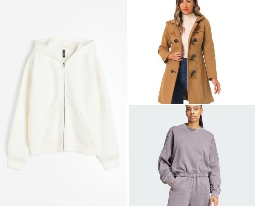 Women Winter Clothing cover photo collage
