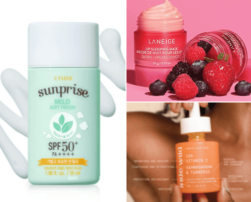 Skincare | Brown girl cover photo collage