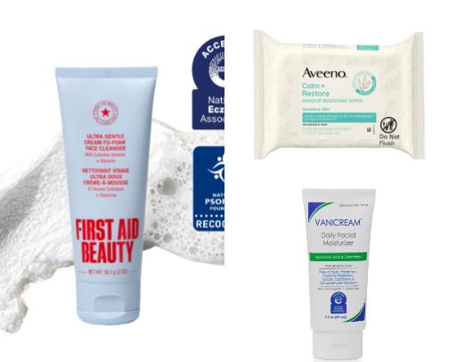 Face Care for Oily/Dry Combo Skin cover photo collage