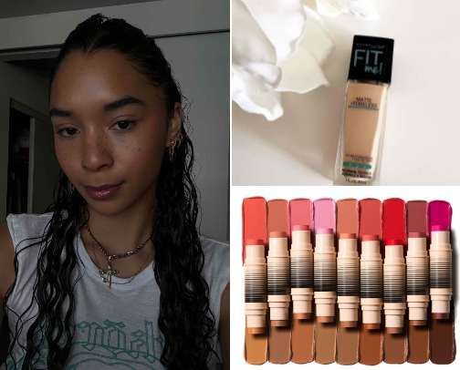 how to get the perfect glowy yet full coverage makeup look!✨🩷 cover photo collage