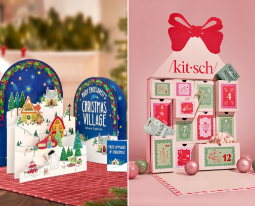 Creative Christmas Advent Calendars cover photo collage