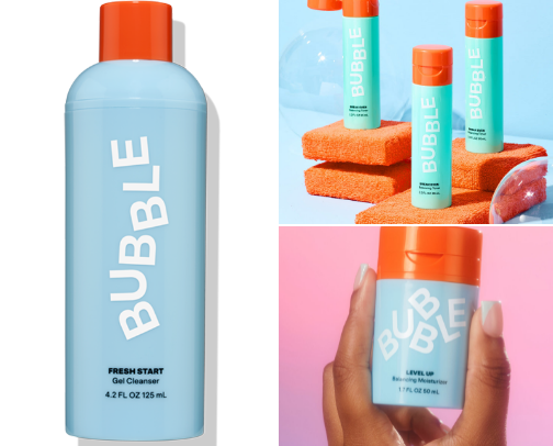 Bubble Skincare Favorites cover photo collage