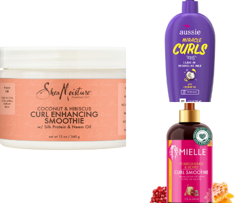 🌸 Affordable Curly Hair Product Recs cover photo collage