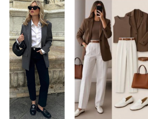 Timeless Style, Full Look Set – Elegant, Classic & Casual cover photo collage