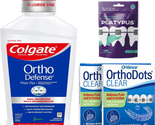 Braces Hygiene Glow Up Products Worth Smiling About cover photo collage