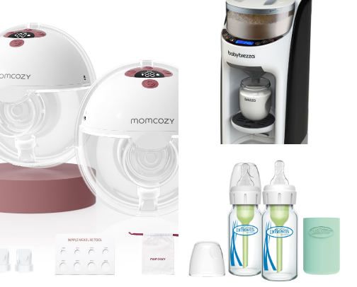 Baby Feeding Must Haves cover photo collage