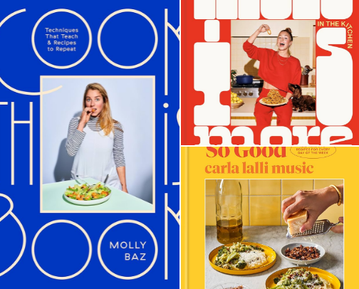 Cookbooks to Make Your Mouth Water cover photo collage