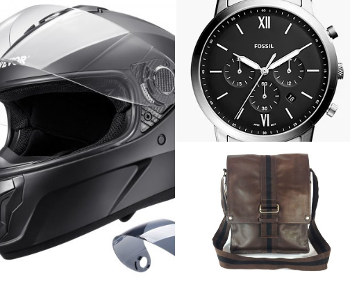 Must-Have Items for Men cover photo collage