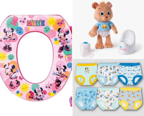 Toddler Potty Training Essentials 🚽 cover photo collage