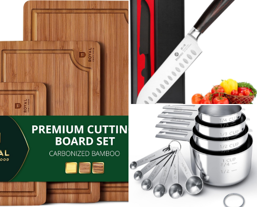 Kitchen Essentials for Easy Everyday Cooking cover photo collage