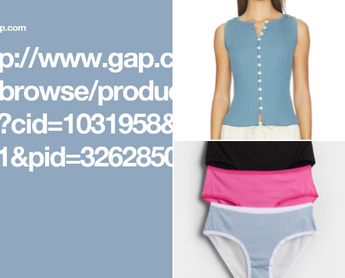 Natural fiber clothing favorites cover photo collage