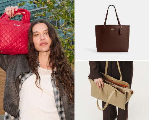Work Tote Bags That Actually Make Everyday Life Easier cover photo collage