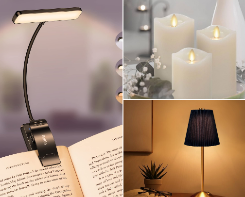 Cozy Reading Essentials cover photo collage