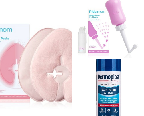 Postpartum Survival Kit cover photo collage