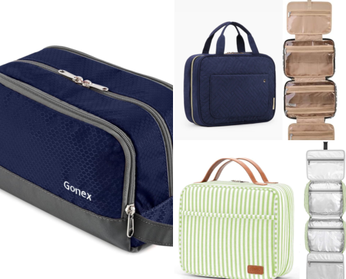 How a Hanging Toiletry Bag Fixed My Chaotic Hotel Bathroom Routine cover photo collage