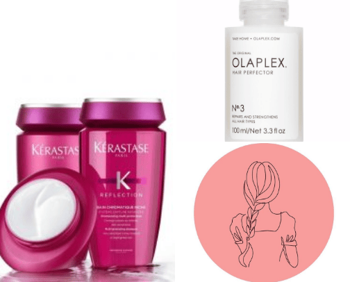 Hair Products cover photo collage