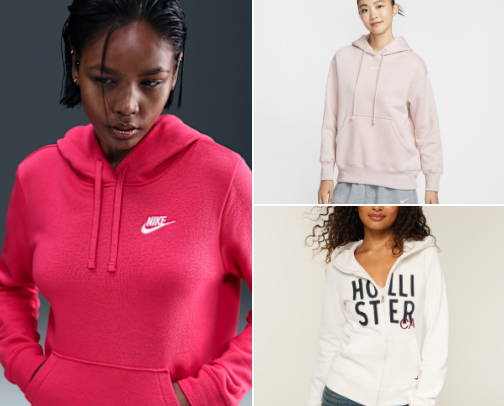 Hoodies and Zipup for Xmas Wishlist! cover photo collage