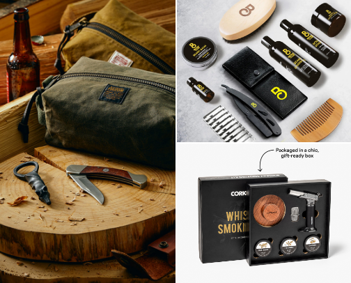 Christmas gift guide for the guys cover photo collage