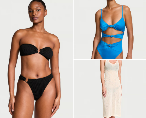 Summer Essentials - Beachwear cover photo collage
