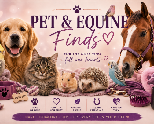 Pet & Equine Finds for the Ones Who Fill Our Hearts 🐾 cover photo collage