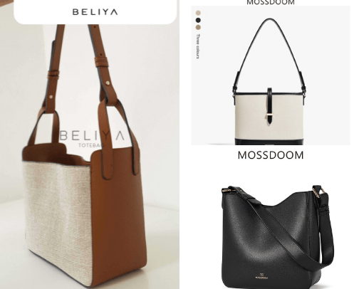 Women's Bag cover photo collage