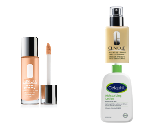 Only things that go on my skin cover photo collage