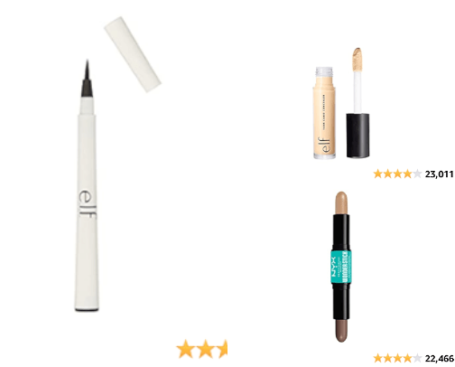 Amazon Makeup Favourites cover photo collage