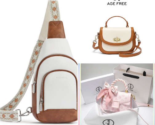 Beautiful bag cover photo collage