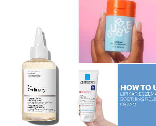Skincare needs 🖤 cover photo collage