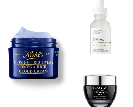Skincare cover photo collage