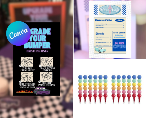 Radiator Springs/Tow Mater Party: Toddler Birthday Party Idea cover photo collage