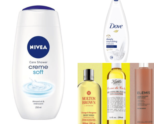 Shower gel 🥰 cover photo collage