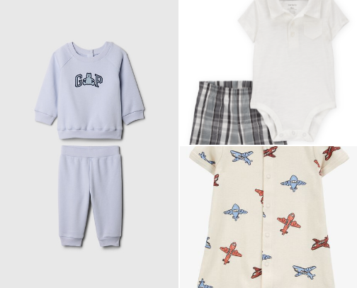Baby boy outfits to die for! cover photo collage