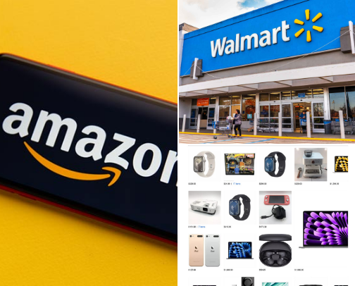 Global Shopping Titans: The Biggest Marketplaces & Retailers You Need to Know cover photo collage