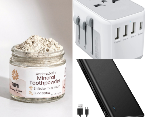 Can’t Travel Without These cover photo collage