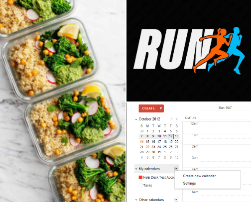 Things I Do to Keep Me on Track cover photo collage