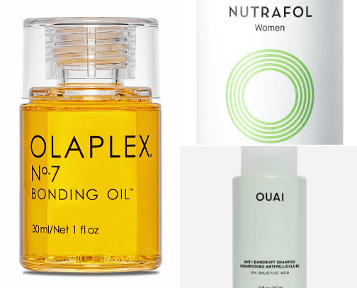 Hair treatments cover photo collage