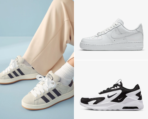 Cute sneakers for everyday👟 cover photo collage