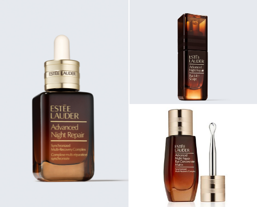My skincare products cover photo collage